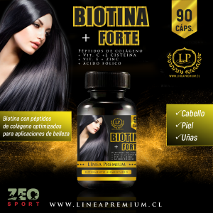 Biotina Péptidos De Colág. Vit C E Zinc Á Fólico L Cisteína